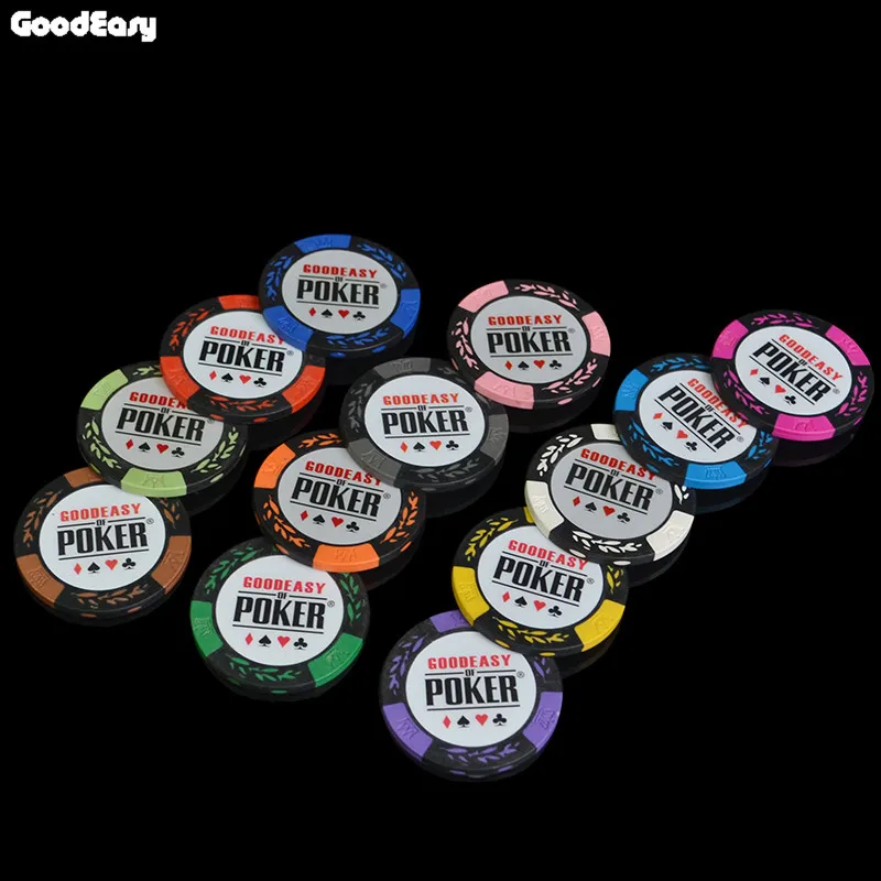 100 шт./компл. набор микросхем для Покера из глины в казино высокое качество