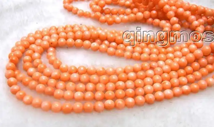 

Luxuriant! SALE 5 Strands Pink 6-7mm Round coral 18-23" neckalce with Big Shell Clasp-nec5202 Wholesale/retail Free shipping