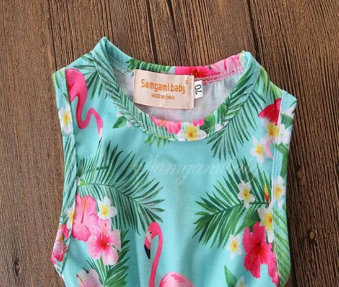 Модная летняя одежда для новорожденных девочек комбинезоны силиконовая ободок