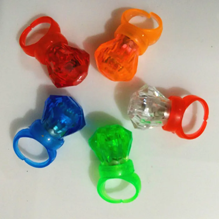 5 шт./лот светящееся кольцо со стразами светящиеся игрушки|led glow toys|led light toysflash toy |