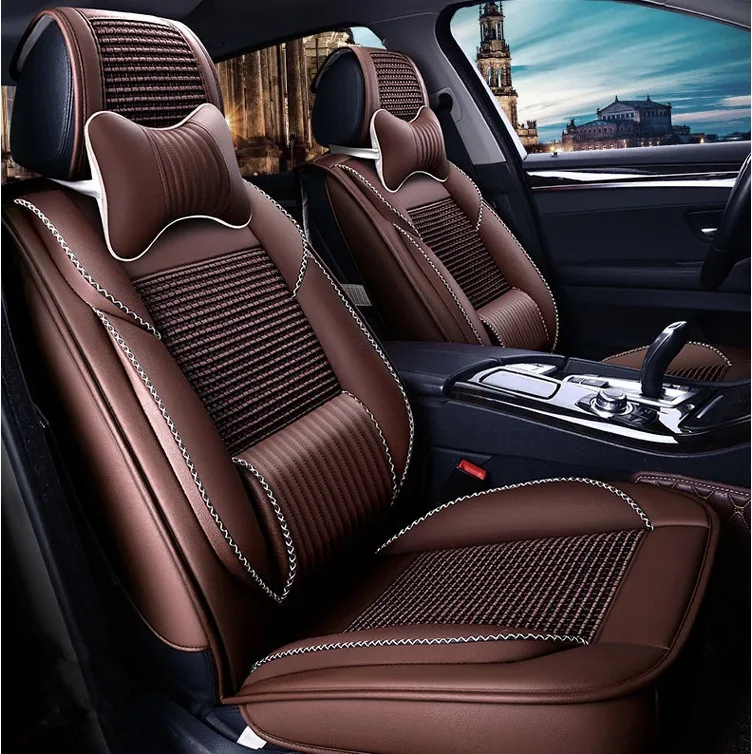 Высокое качество! Полный комплект чехлов для автомобильных сидений BMW 520d 525d 528i 530d