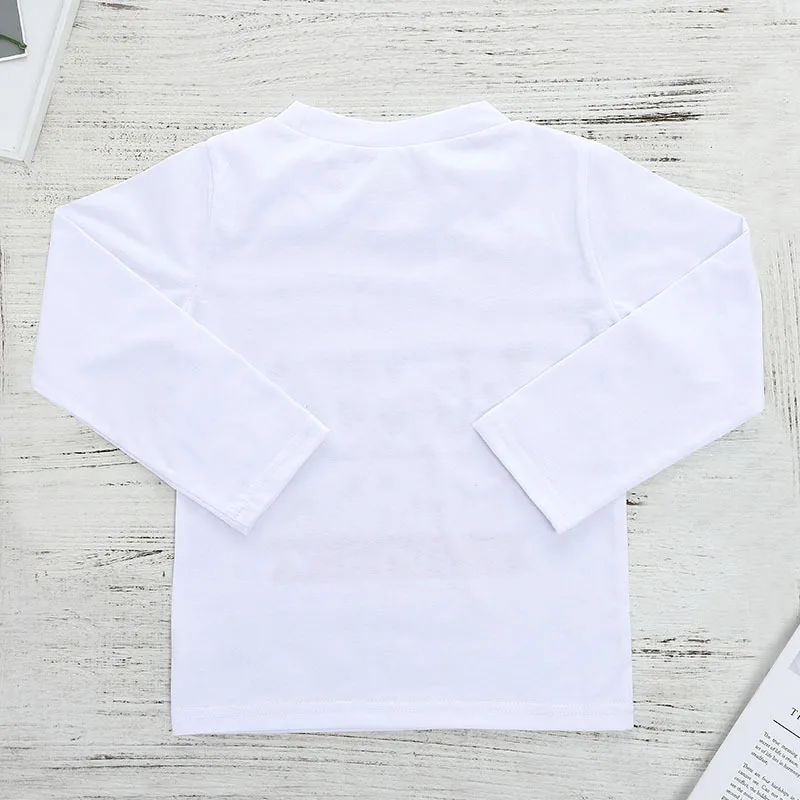 Детская футболка с длинными рукавами L2019 модная цветочным принтом и рисунком