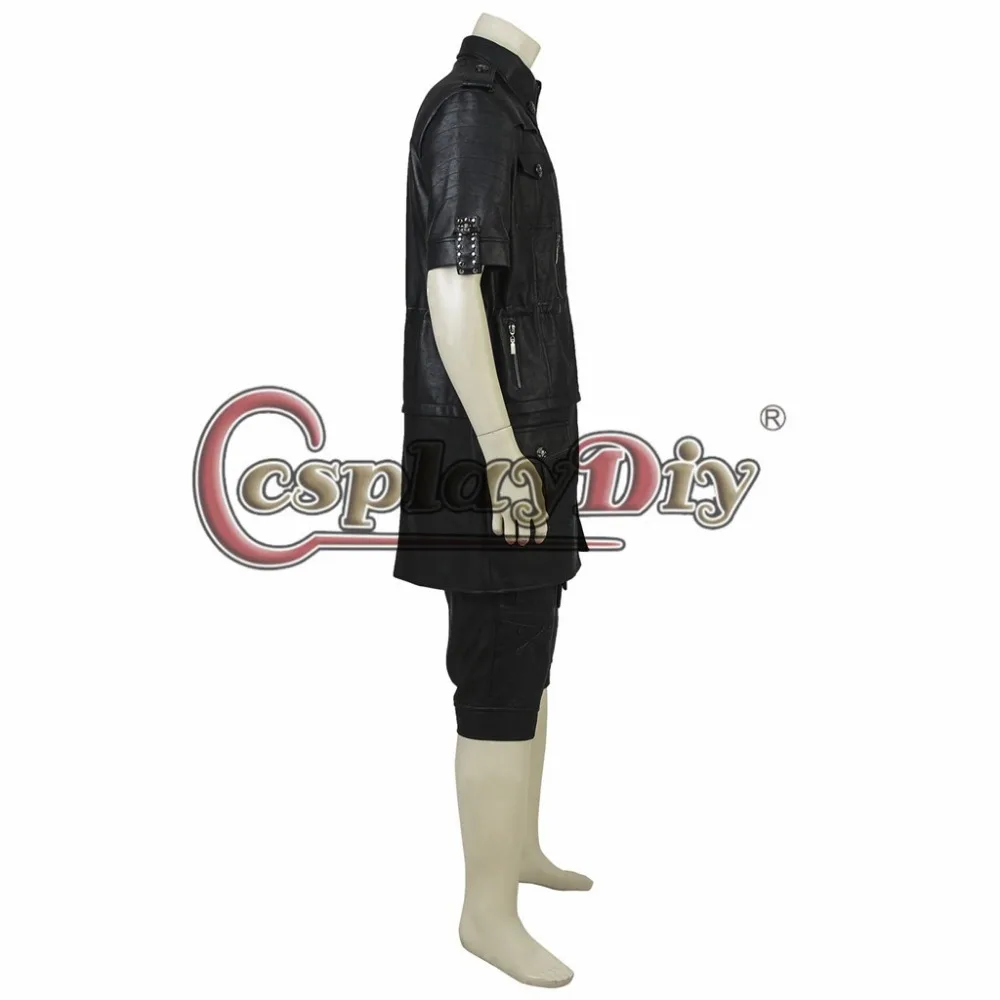 Cosplaydiy Custom Made Final Fantasy XV Noctis Lucis Caelum Cosplay Costume Adult Men Halloween Outfit With Shoes J5 | Тематическая
