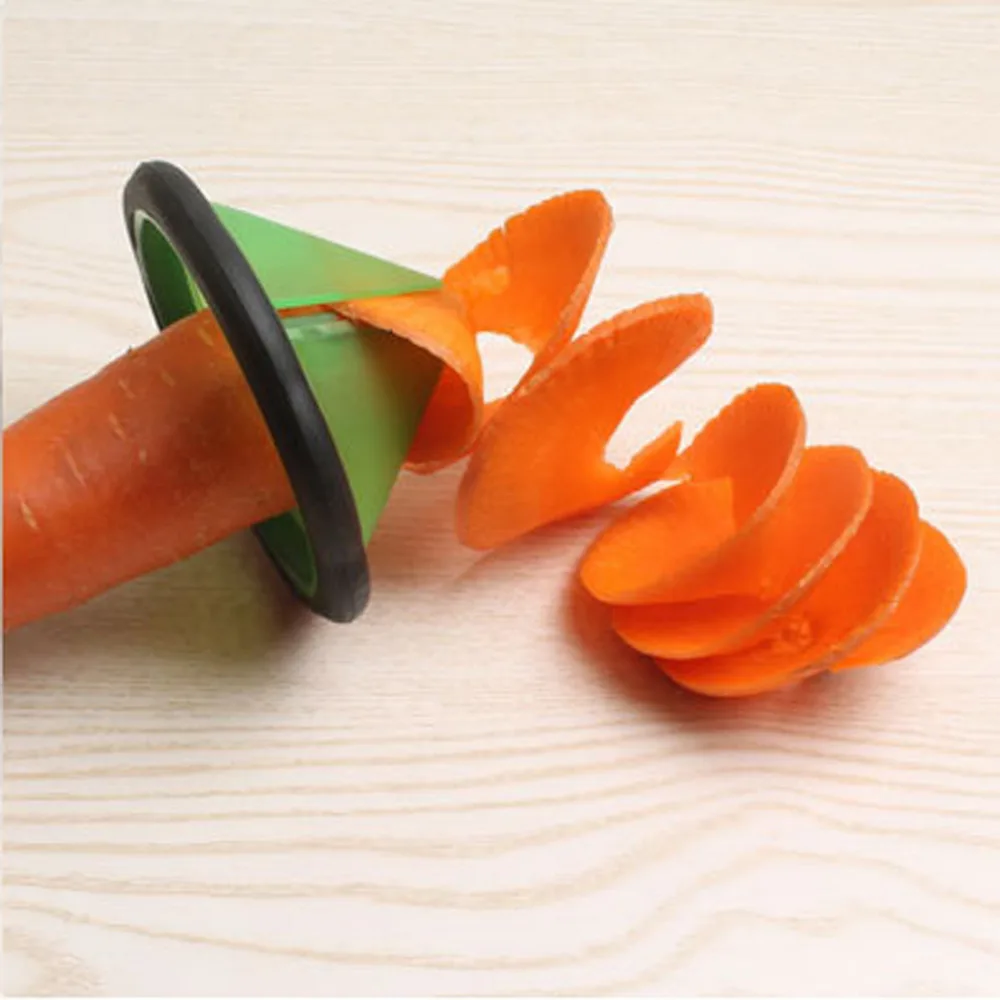 Растительное устройство Морковь Огурец slicer Спираль Slicer фрукты Curl Овощечистка