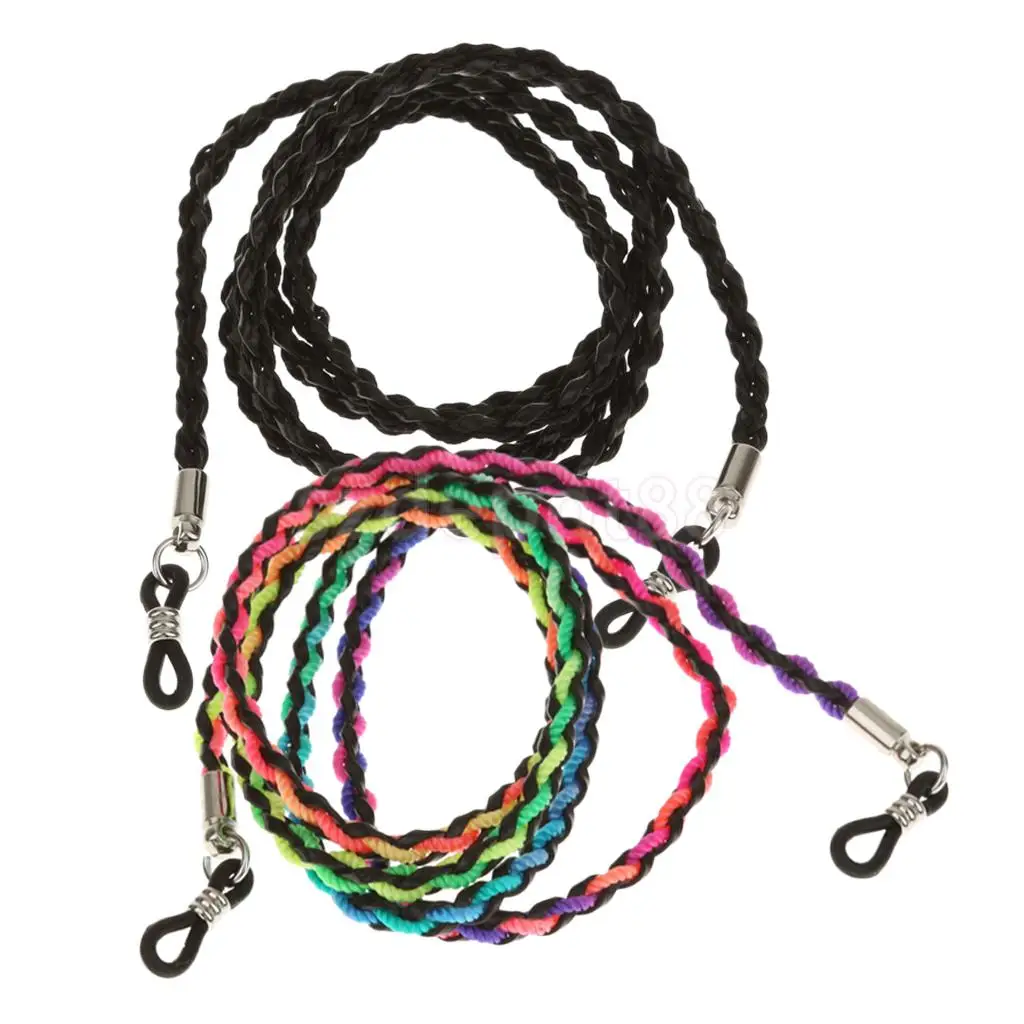 2 шт. очки для чтения шейный шнурок ремешок цепочка держатель фиксатор спорта на