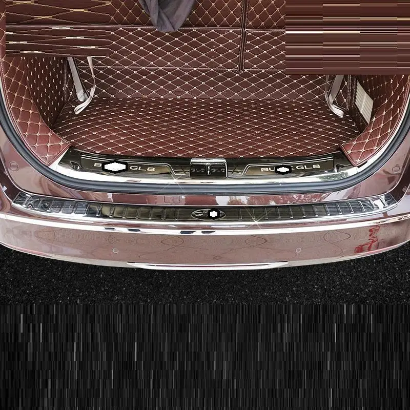 Automovil Автомобильный багажник задние панели ножная педаль дверная ручка Внешний
