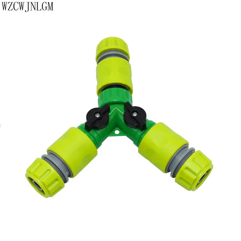 1 комплект сплиттер для садового орошения 3 направления 1/2 дюйма|hose fitting|hose splitter1 hose