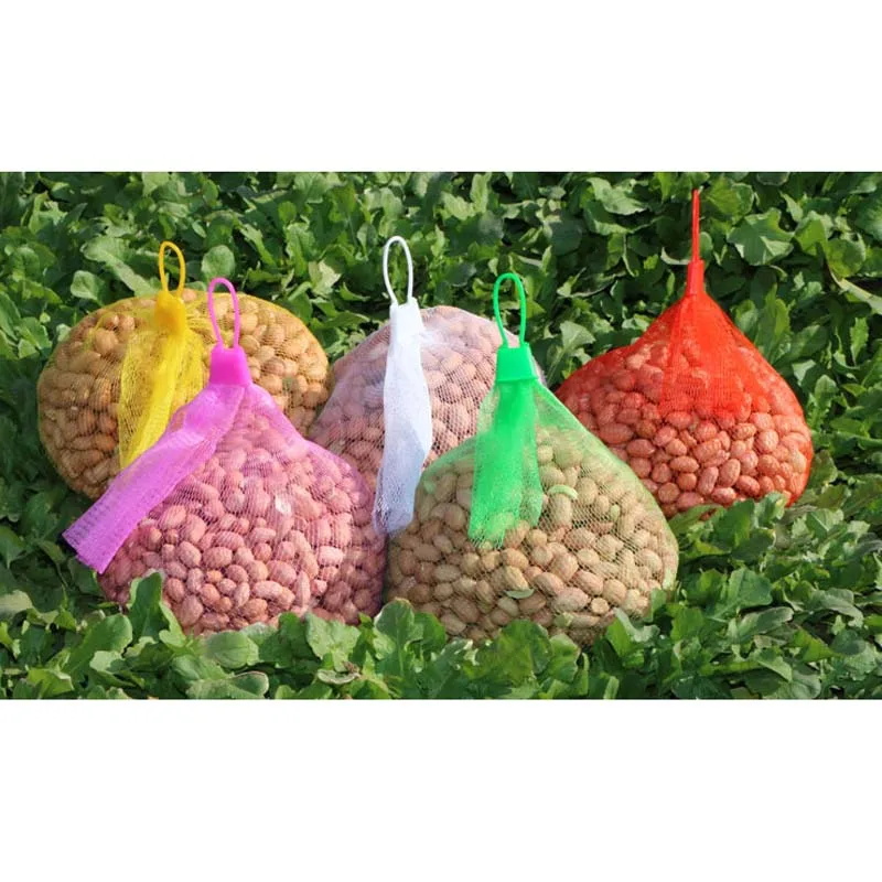 Сумка для продуктов нейлоновая сетка овощей и фруктов многоразовая 50 шт./лот | Дом