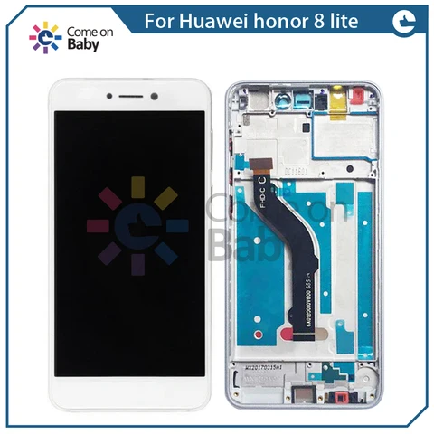 Оригинальный ЖК-дисплей и дигитайзер сенсорного экрана для Huawei Honor 8 lite, высокое качество, в сборе, для Honor 8
