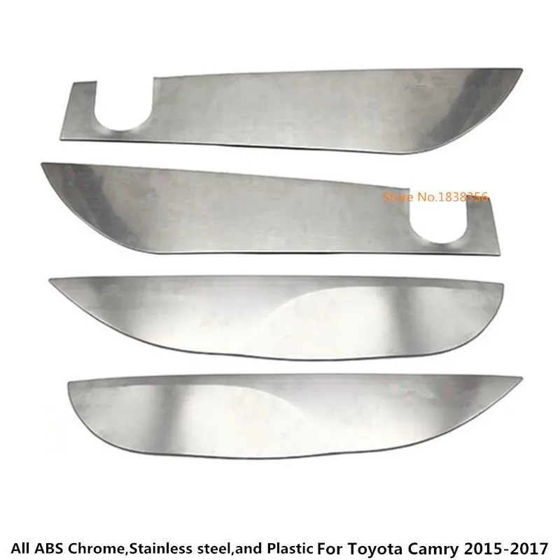Для Toyota Camry 2015 2016 2017 нержавеющая сталь внутренняя дверь Защитная крышка для