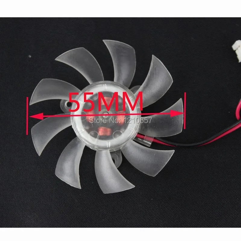 10 Pieces lot 55mm 12V 2Pin PC Graphics VGA Video Card Heatsink Cooler Cooling Replacement Fan | Компьютеры и офис