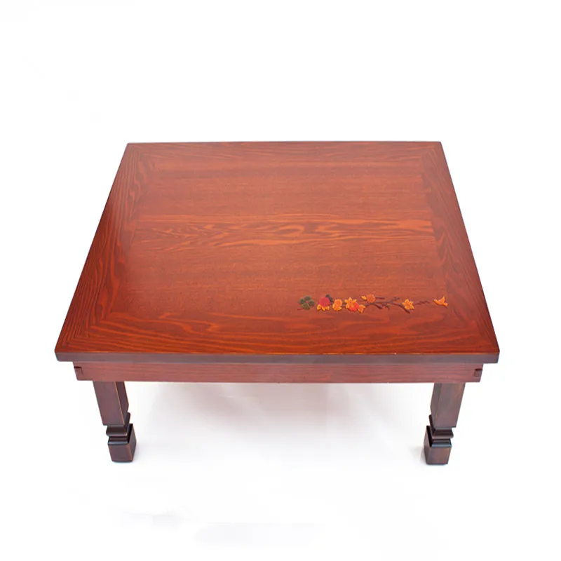 Мульти корейский складной столик антикварная мебель гостиная низкий деревянный