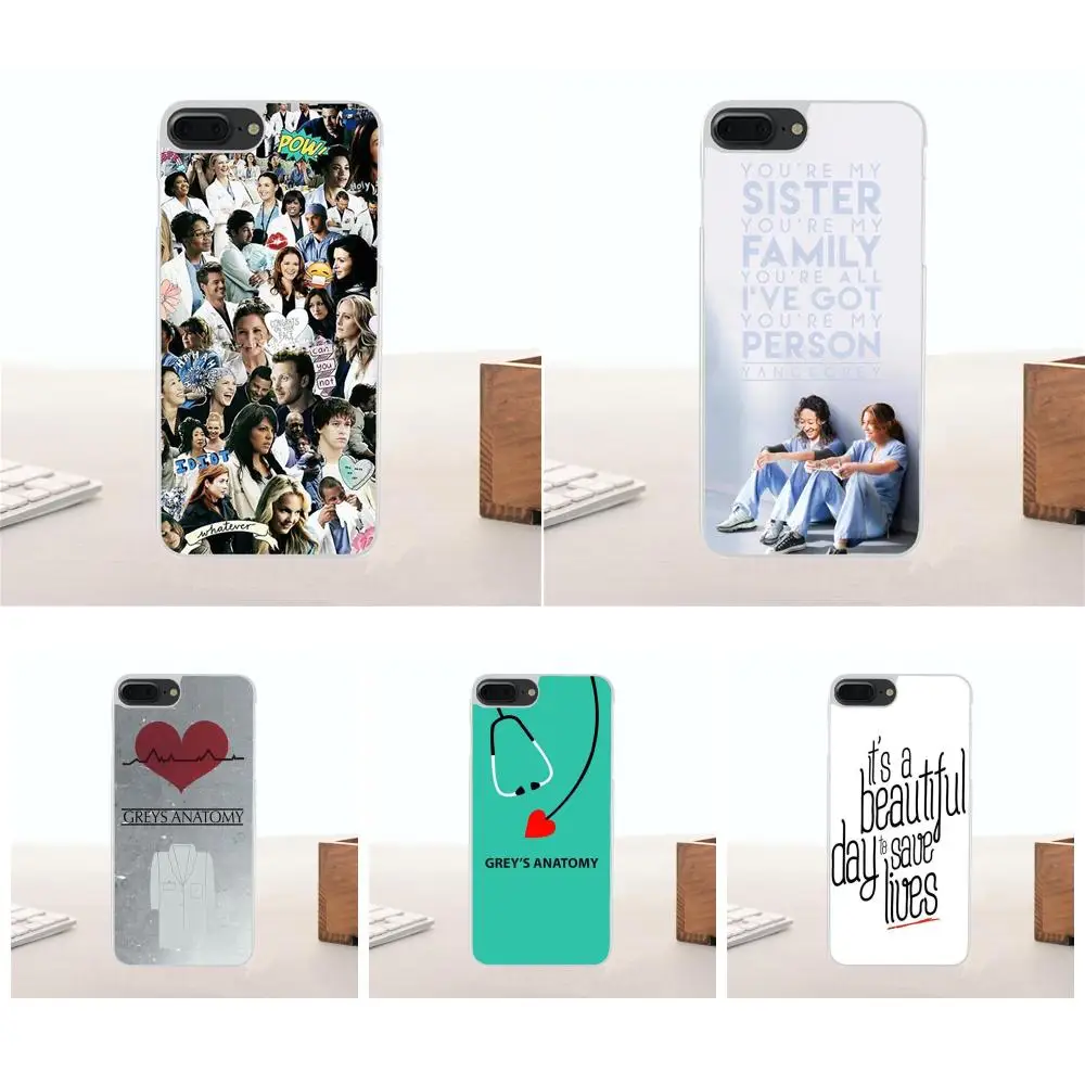Bixedx серая Анатомия для Huawei G7 G8 Honor 5A 5C 5X 6 6X 7 8 V8 Mate 9 P7 P8 P9 P10 Lite Plus Мягкая