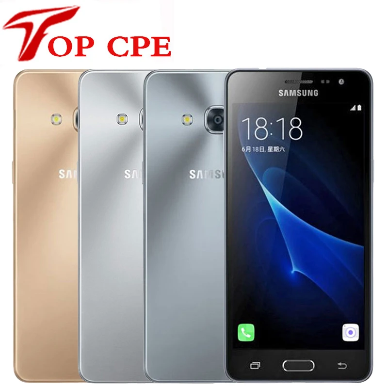 Оригинальный разблокированный мобильный телефон Samsung Galaxy J3 Pro 5 0 дюйма 2 Гб ОЗУ 16