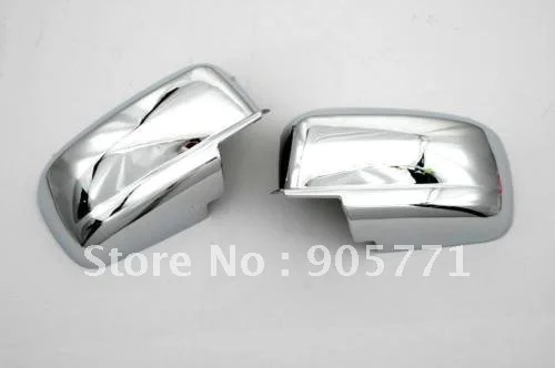 Высококачественный Хромированный зеркальный чехол для Renault Koleos бесплатная