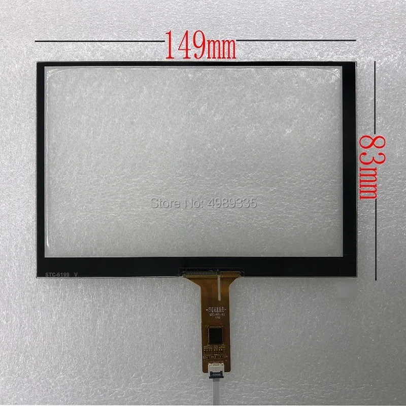 

6,1 дюймовый емкостный сенсорный экран 149X83mm интерфейс IIC6P для Android Raspberry pie