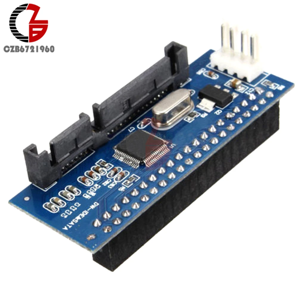 Новый адаптер JM20330 с 22 контактным разъемом SATA Male на IDE PATA 40Pin Female|sata ide adapter|sata pata