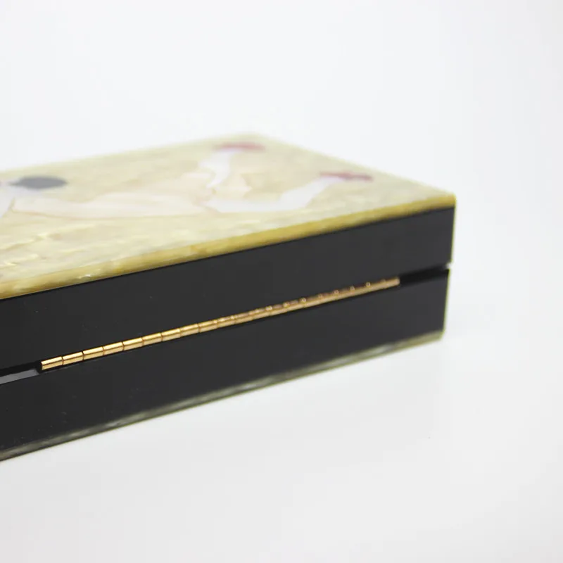 Женская Дикая мода мультфильм красота клатч Банкетный ретро коробка сумка