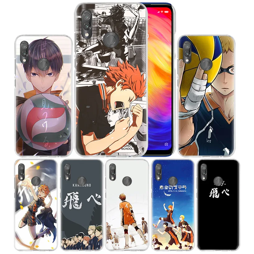 Haikyuu Хината чехол для Xiaomi Redmi Mi Note 9S 9 7 8 9C 8T 9A 10 Pro 8A 7A Poco X3 NFC 9T CC9 A2 Lite 5G Жесткий Чехол