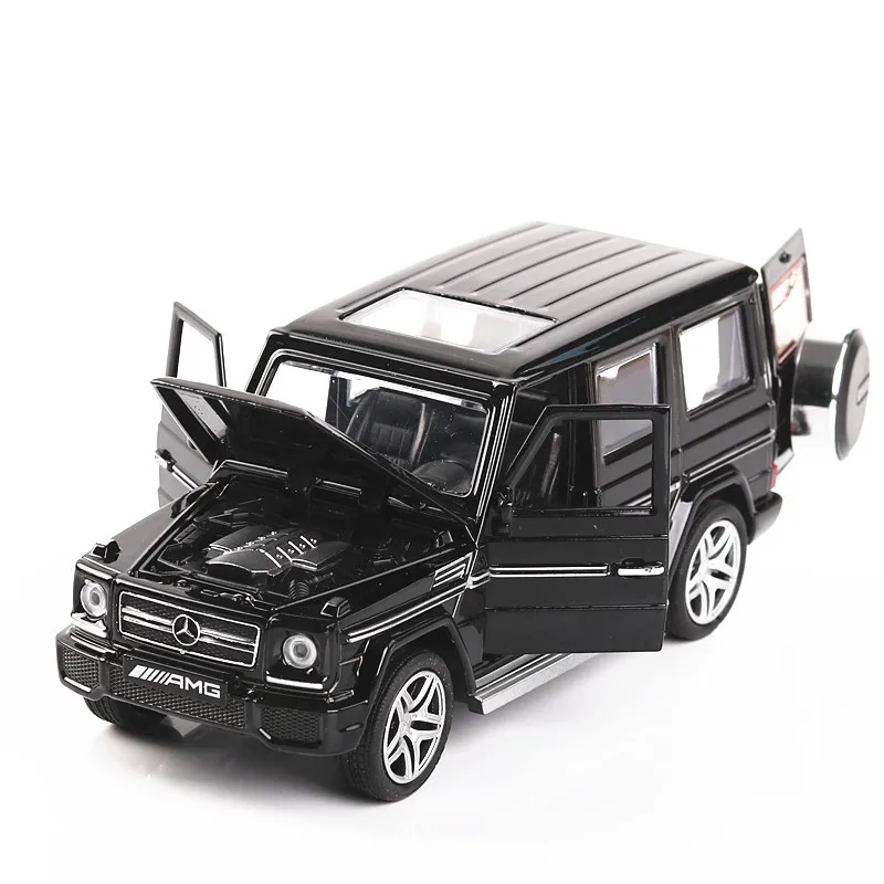 1:32 для Benz G65 литая под давлением Модель автомобиля игрушки с оттягивающейся