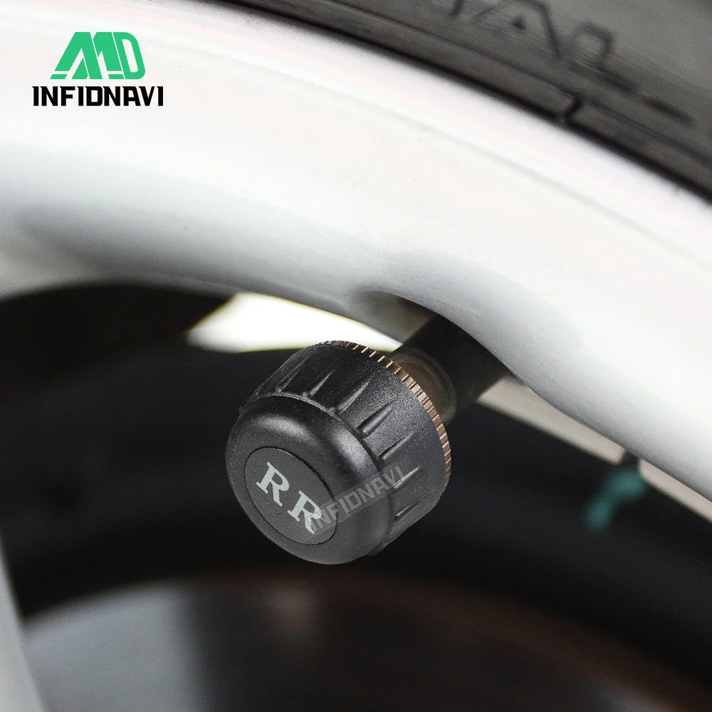 Infidnavi умный автомобиль TPMS система контроля давления в шинах внутренний/внешний