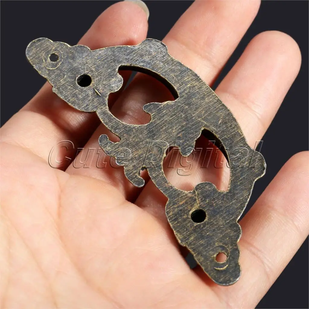 2 шт. античные медные мебельные ручки Кухня Шкаф Дверь шкафа чашка с выдвижными