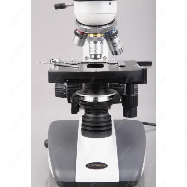 Бинокулярный биологический составной Микроскоп поставка AmScope бинокулярный 40X