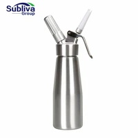 high quality 500ml durable aluminum cream whippers metal whipped cream dispenser siphon dessert tools good packing