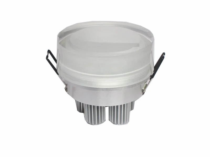 

10pcs Round 5x1w 6x1w Crystal Acrylic Ceiling Light Downlight Decor Lamp warm white/white /red/green/blue/yellow AC 85-265v