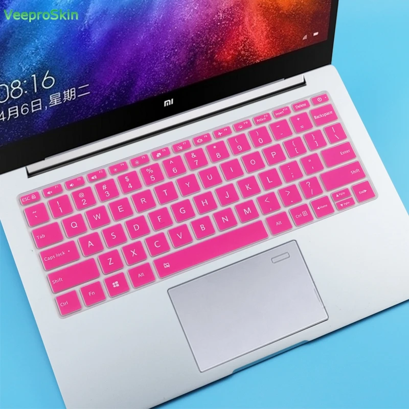 Силиконовый чехол для клавиатуры Xiaomi Mi Air 13 3 дюйма Mibook ноутбук дюймовый защитный