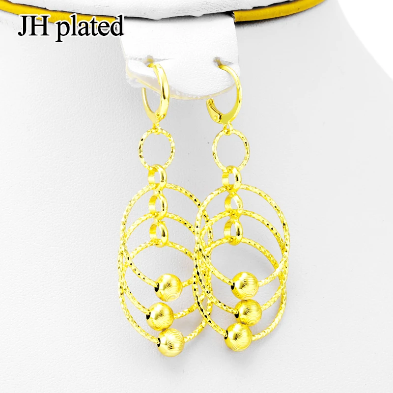 Круглые африканские серьги JHplated для женщин/девушек ювелирные изделия из Эритреи