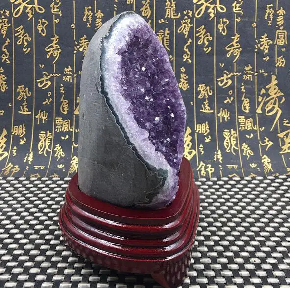 Natural Amethyst hole crystal quartz Brazil Beautiful agate | Дом и сад