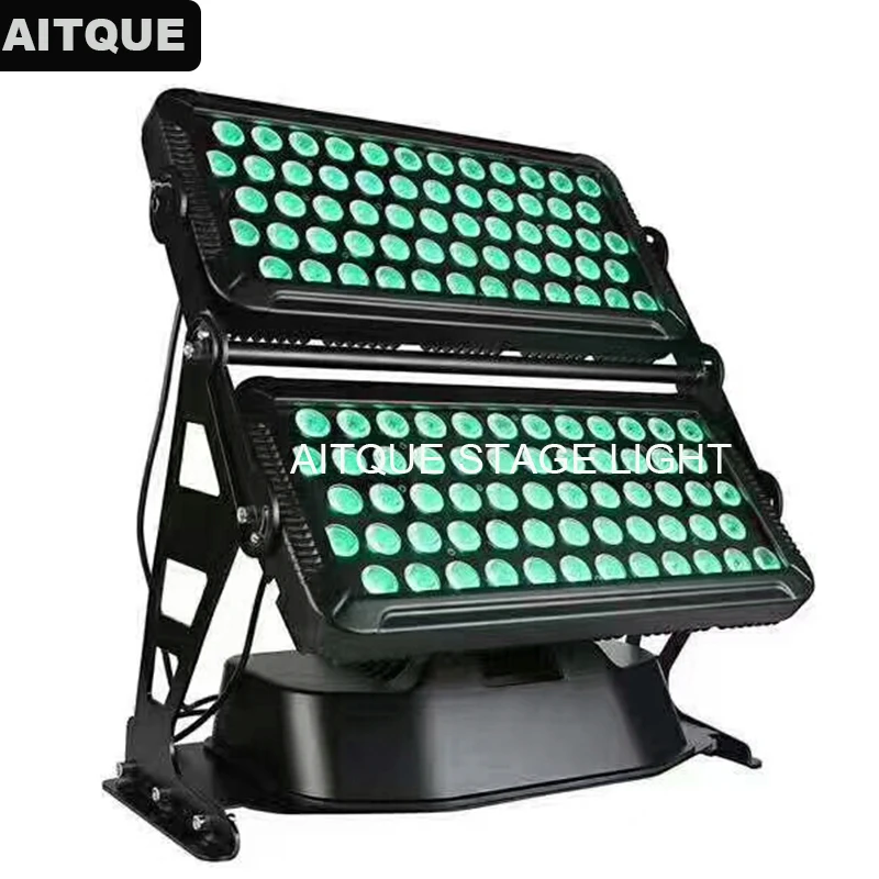 للبيع (6 قطعة/حالة) Led المعمارية الإضاءة في الهواء الطلق أدى الجدار غسالة ضوء 120x18w Rgbwa الأشعة فوق البنفسجية للماء Led مدينة اللون ضوء Flycase