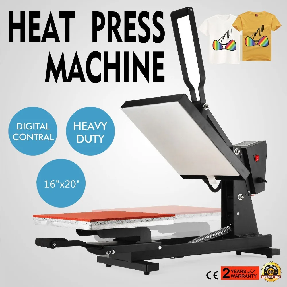 

T-Shirt Heat Press machine 16" x 20" Magnetic Heat Transfer Machine for T-shirts Pants