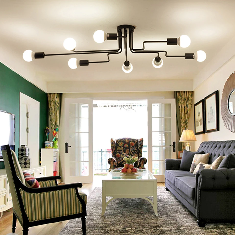 Современный потолочный светильник OYGROUP 4/6/8 s с полуутопленным креплением