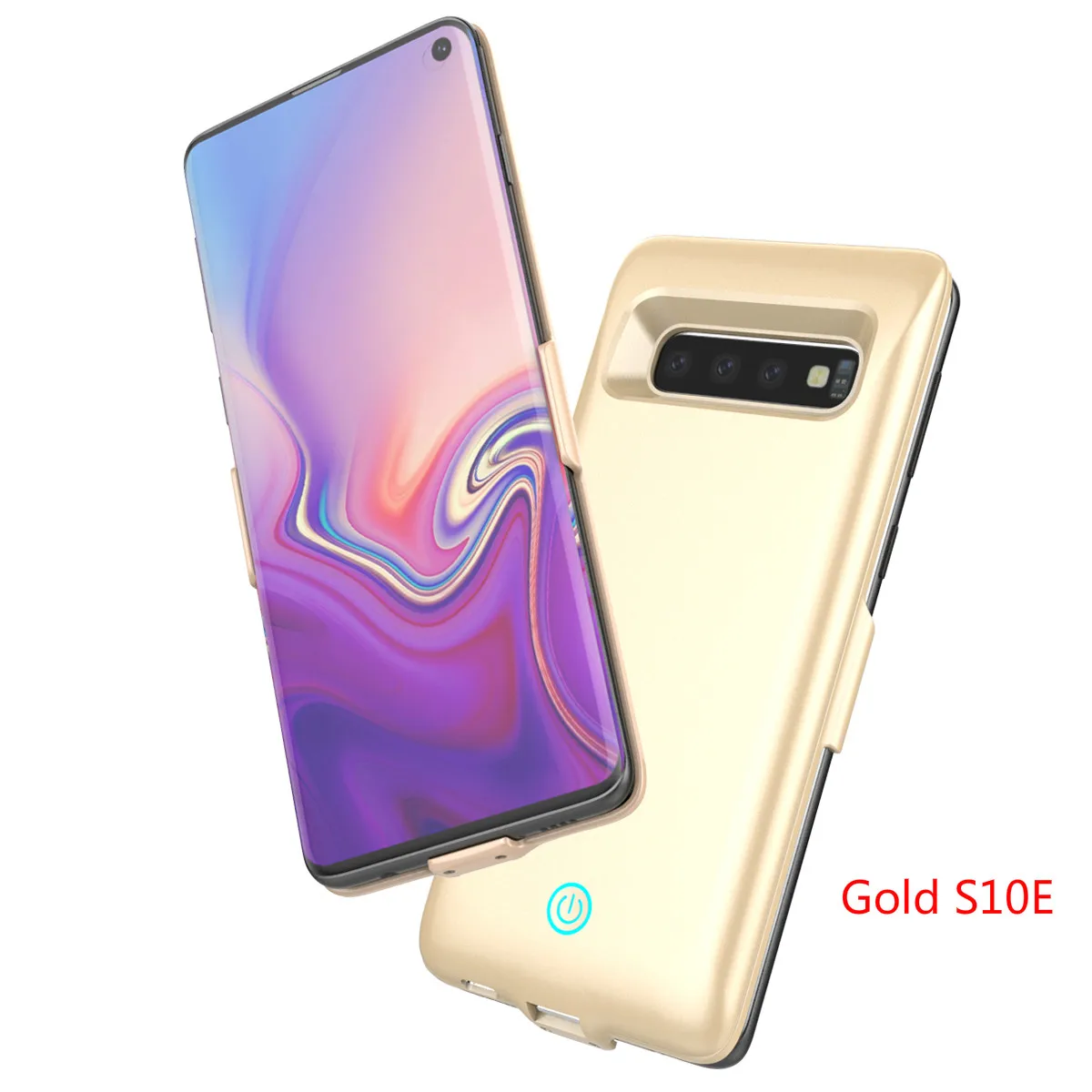 Gold S10E Extpower 7000mAh For Samsung Galaxy S10 S10E Battery Charger Case External Portable Backup Power Bank For Samsung S10 Plus - Цвет: Gold S10E