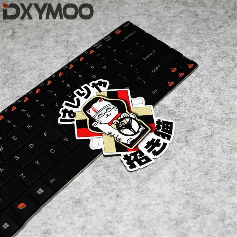 Car Sticker Vinyl Tape Reflective 3M Guard Lucky Cat Cute Japanese Style Safety Warning Bumpers | Автомобили и мотоциклы