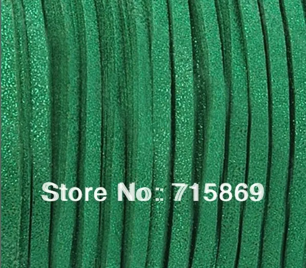 Free Shipping 3*1.5mm 100Yards 92 Meters Metallic Emerald Green Flat Faux Suede Leather Cord
Free Shipping 3*1.5mm 100Yards 92 Meters Metallic Emerald Green Flat Faux Suede Leather Cord