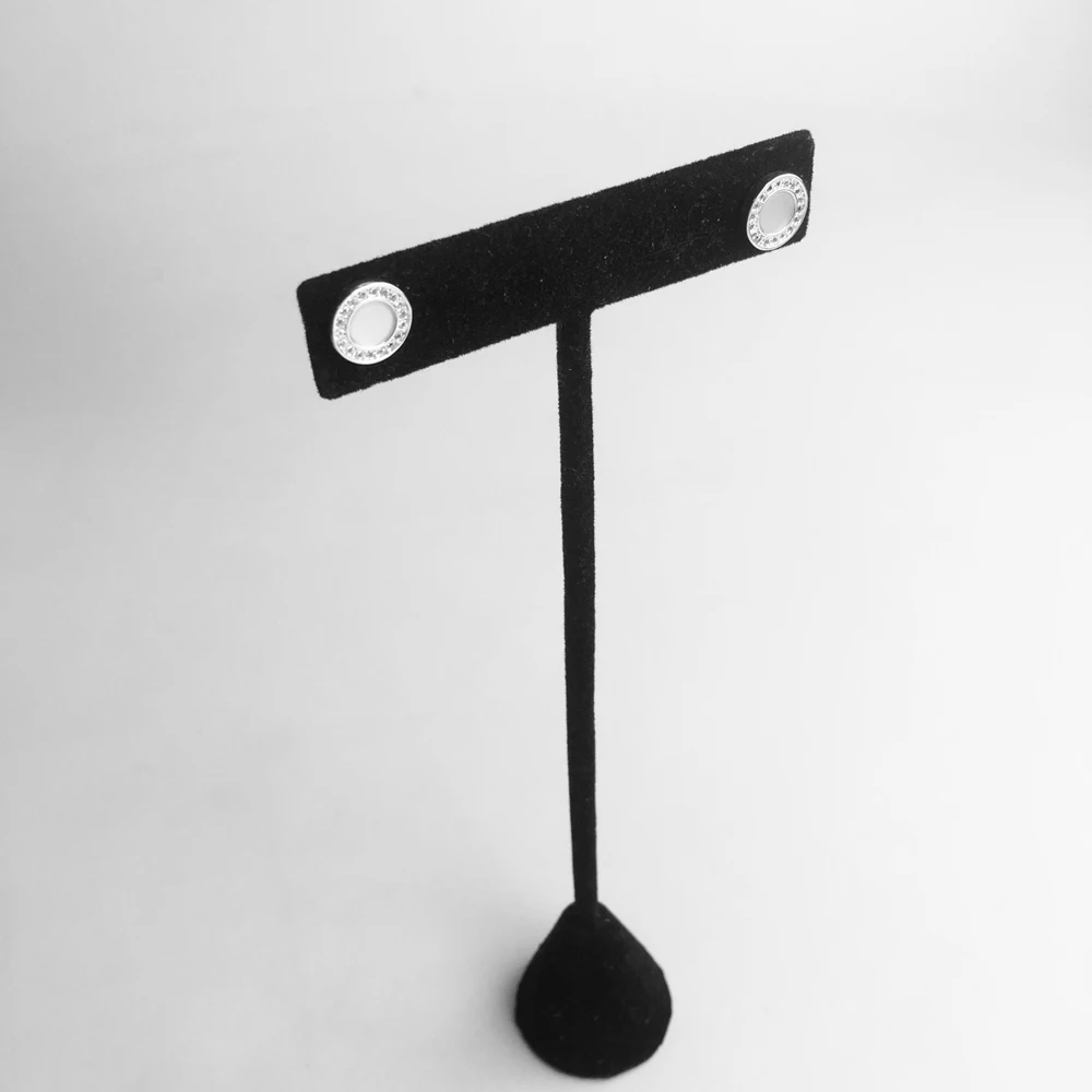 Круглые серьги гвоздики в виде тигрового глаза модные ювелирные изделия новинка