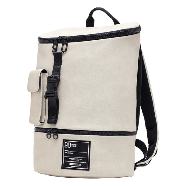 Creamy White Xiaomi Mijia Youpin 90S шикарный модный многофункциональный дорожный бизнес рюкзак для отдыха 310*195*440 мм 0,9 кг - Цвет: Creamy White