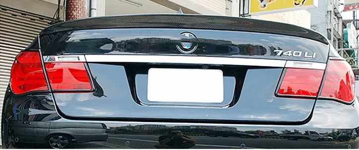 Для BMW F01 F02 7 серия спойлер FRP Материал Задний Багажник крыло праймер и краска цвет