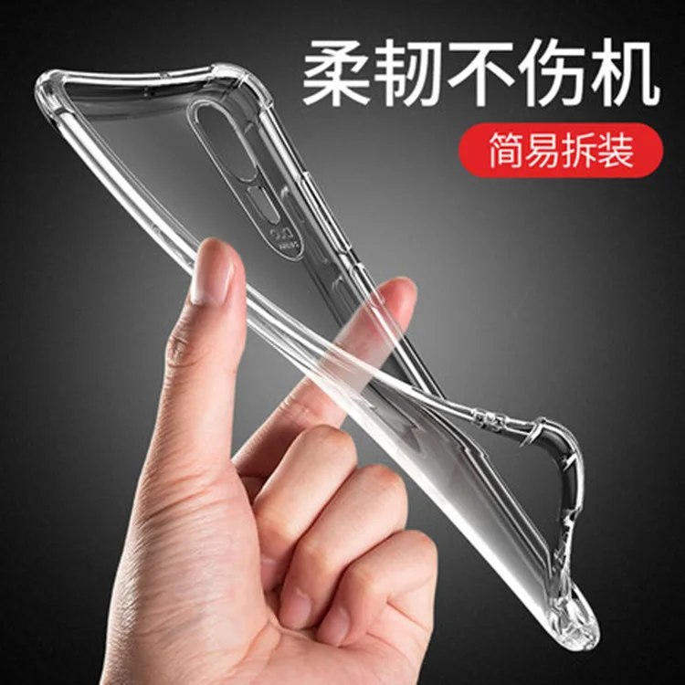 Luxury Shockproof Silicone Phone Case For iPhone X Xs Xr Max 8plus 8 6 6s Plus 7 Transparent Back Cover |