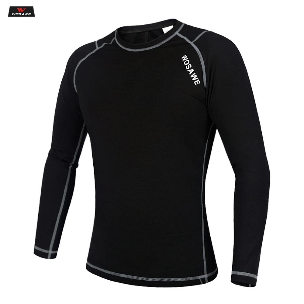 WOSAWE Мужские защитные Трикотажные изделия для мотокросса бега фитнеса мотоцикла