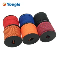 yougle 5strand 350lb 3mm paracord parachute cord lanyard rope hiking camping rope clothesline emergency equipment 164ft