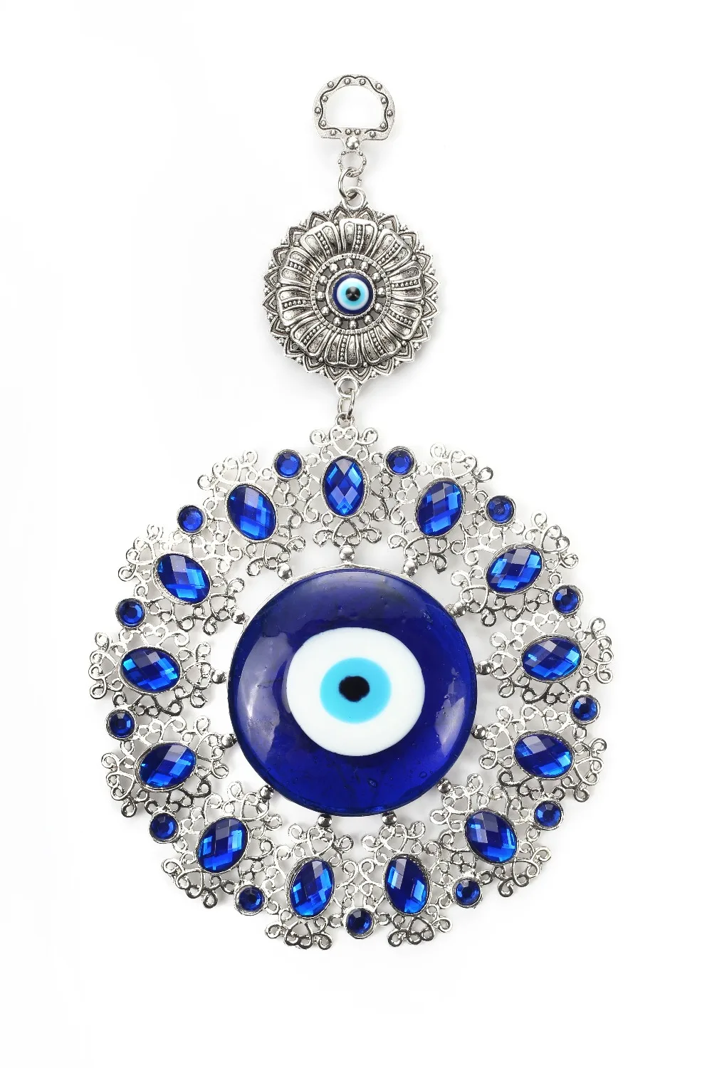 Брелок для автомобильных ключей Lucky Eye настенный стеклянный брелок в этническом