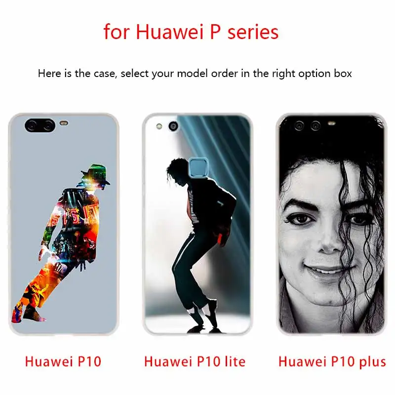 Силиконовый мягкий чехол Майкла Джексона для Huawei P50 P40 P10 P20 P30 Lite Pro P Smart Z 2020 2019 |
