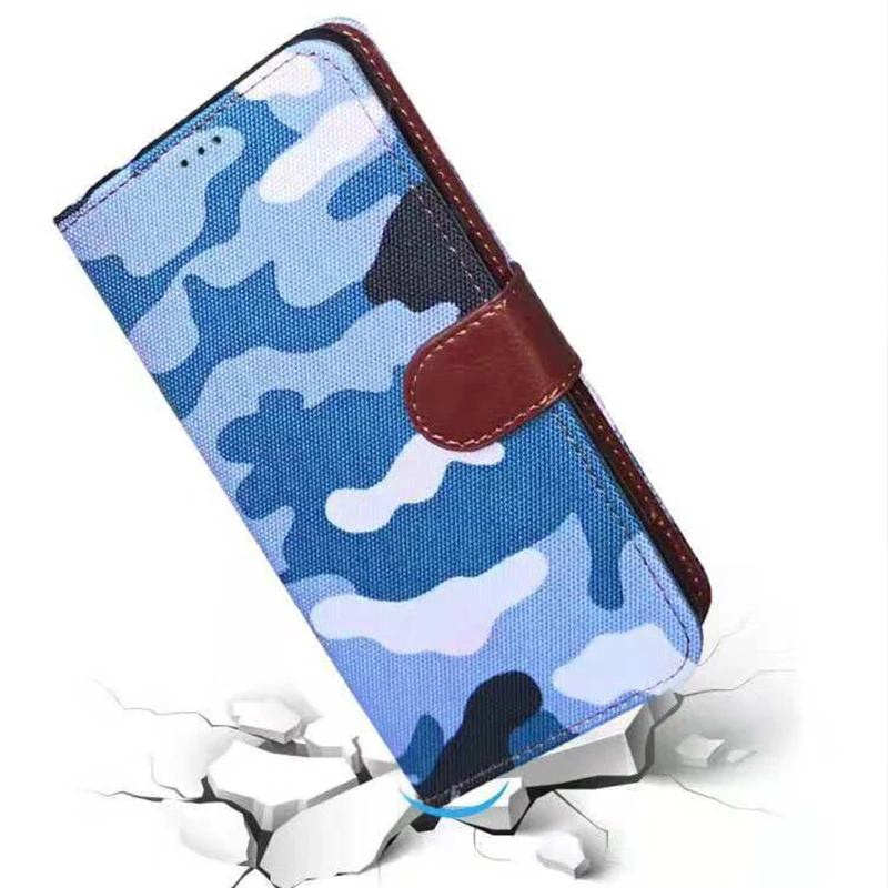 Новый Камуфляжный кожаный чехол бумажник с откидной крышкой для телефона Nokia 2 5 8 6