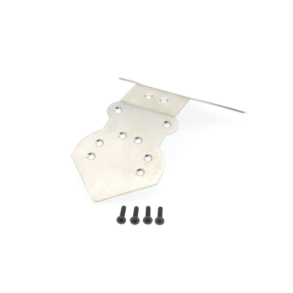 1 шт. RCAWD Нержавеющая сталь передний бампер пластина для Rc хобби модель