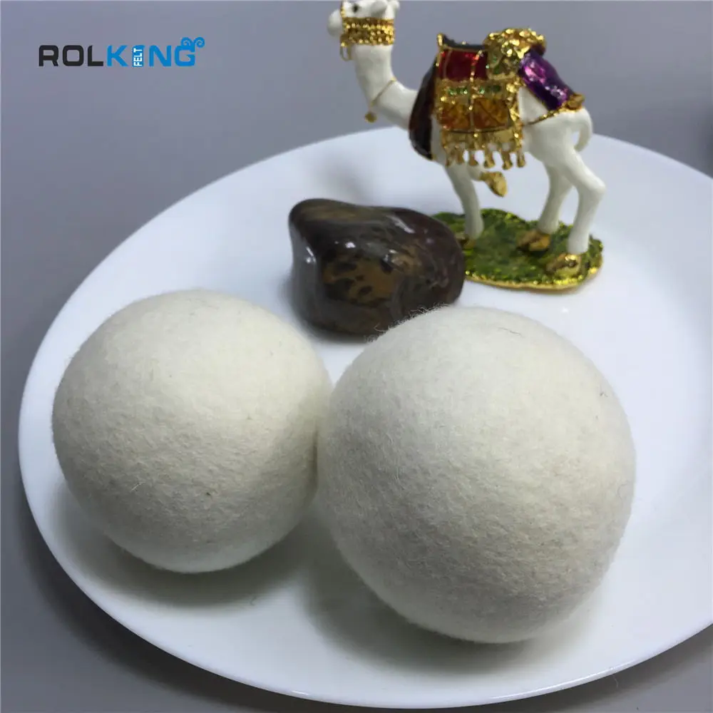 Сушилки шары Прачечная Шары 100% органические новозеландская шерсть многоразовые