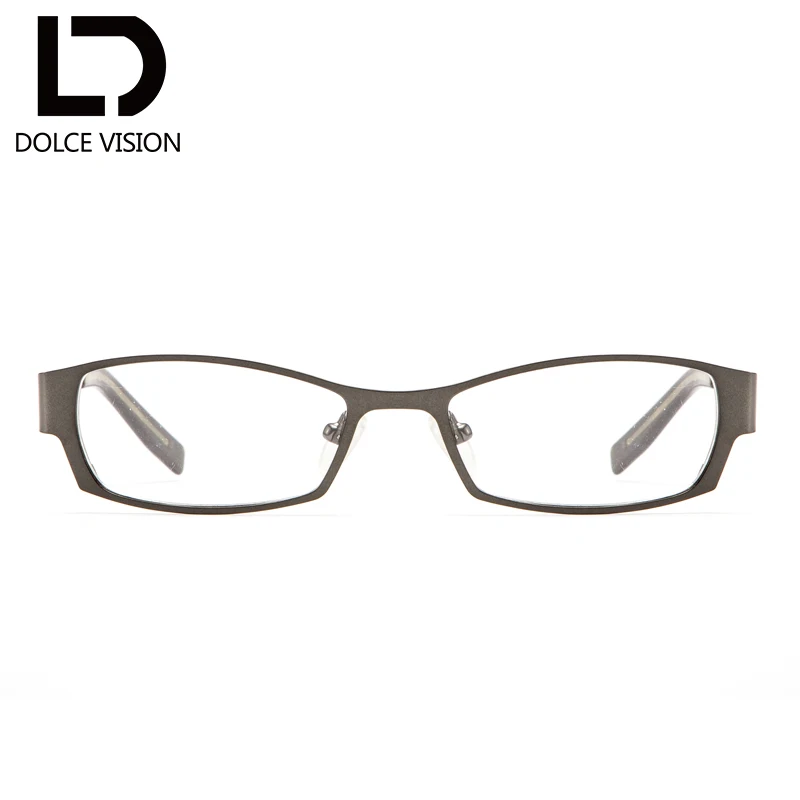 Классические прямоугольные оптические очки dolce vision прозрачные линзы по рецепту